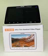 WONNIE 10.5” DVD Player Auto 1080p HD Tragbarer DVD HDMI Kopfstütze Monitor