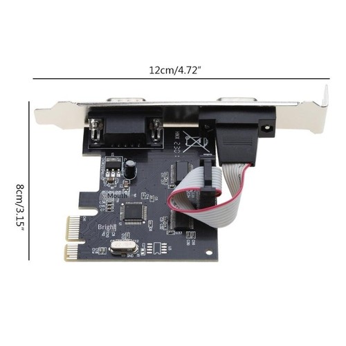 1pcs pcie serial db9 card - 1pcs,