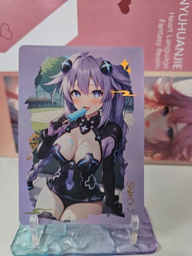 Purple heart hyperdimension - purple,