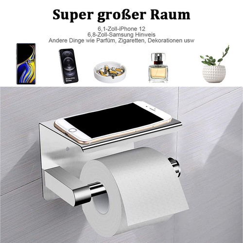 Klopapierhalter ohne bohren - klopapierhalter,