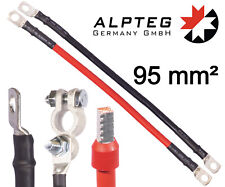 95mm2 Batteriekabel Kabelbrücke Rot Schwarz M8 M10 M12 H07V-K ALPTEG