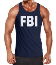 Herren tanktop fbi - herren,