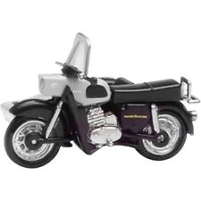 Herpa 053433-006 MZ 250 mit Beiwagen (silber/schwarz) H0 + Neu