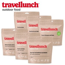 Travellunch Outdoor Food gefriergetrocknet Trekking Wandern Camping Verpflegung