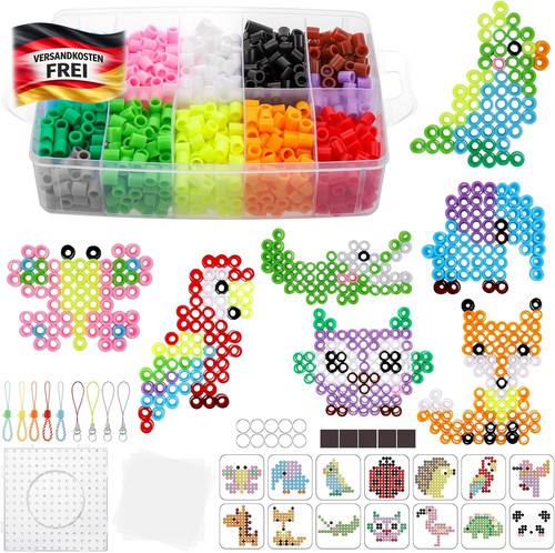 Bügelperlen set für kinder - set,
