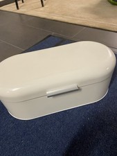 Metall Brotkasten mit Deckel | Vintage Brotbox | Küchen Brotbehälter Retro