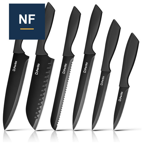Messerset teilig edelstahl - messerset,