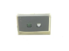 MZZ N 2170 Ausschmückung Müllcontainer 2 Stück silber/grün / OVP