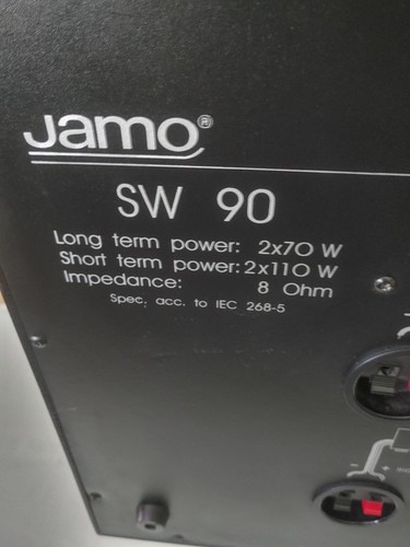 Jamo subwoofer - jamo, 90