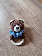 Baby Rassel gehäkelt mit