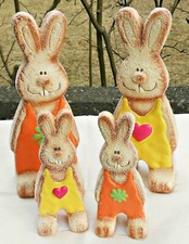 4 Osterhasen Hasenfamilie