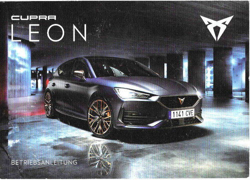 Cupra leon betriebsanleitung - leon,