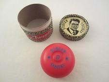 DUNCAN SPECIAL D YO-YO + BOX VINTAGE 1950'er 50's ROT BLAU RARITÄT ALT & NEU !!!