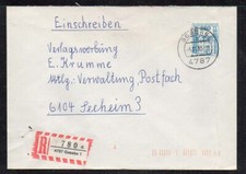 1069 Ebf Einschreiben R-Brief