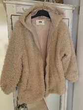 STR Teen -Damen-Teddyfelljacke-NEU! XS -Beige-