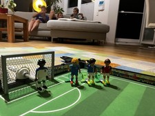 Playmobil Fussball Arena imKoffer (4725) und Fussballfiguren (BRD & Weitere)