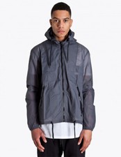 Damir Doma Silent JED SS15 Regenjacke grau Hoodie