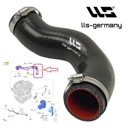 Turboschlauch ladeluftschlauch - turboschlauch,