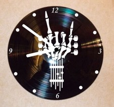 Wanduhr schallplattenuhr - wanduhr,