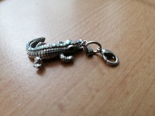 Krokodil Kettenanhänger Anhänger Charm Modeschmuck 