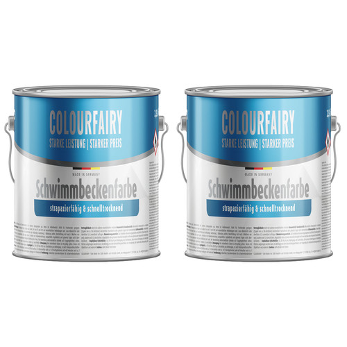 Colourfairy poolfarbe 2x2 - colourfairy, 2x2,5l