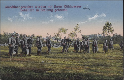 Feldpost masch gew - masch., gew.