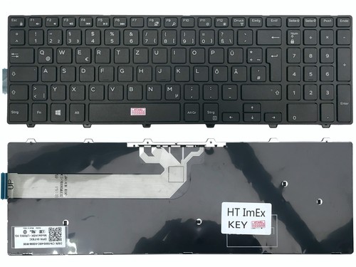 Deutsche schwarz tastatur - schwarz,