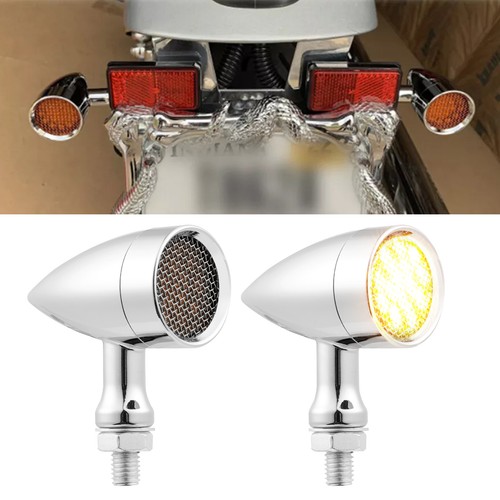 Chrom motorrad bullet led - chrom,