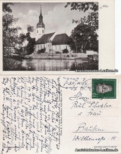 Ansichtskarte klix großdubrau - ansichtskarte, klix-großdubrau