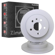 2x Zimmermann Bremsscheiben