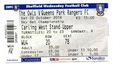 Ticket ENG Sheffield Wednesday