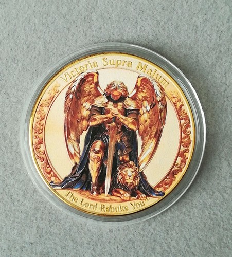 Medaille erzengel michael - erzengel,