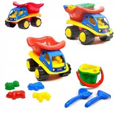 Sandkasten-kipplaster mit