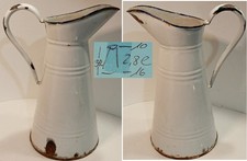 Deko Email-Kanne Shabby Chic