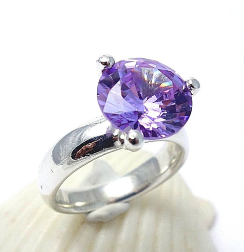 Eleganter solitär ring - solitär,