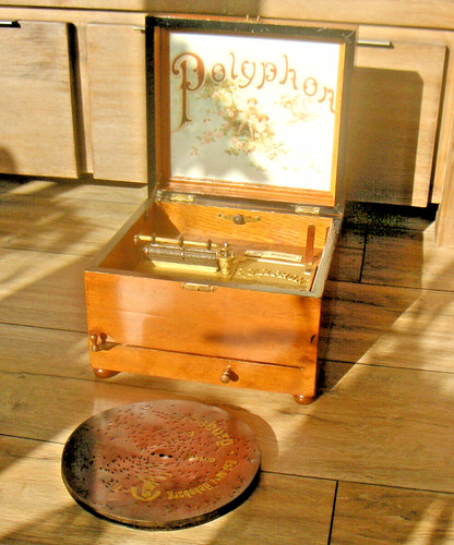 Top polyphon mit platten - polyphon,