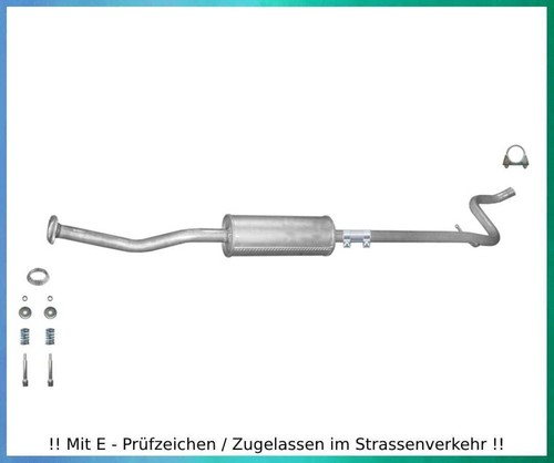 Mittelschalldämpfer citroen - mittelschalldämpfer,
