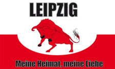 Fahne Flagge Leipzig meine