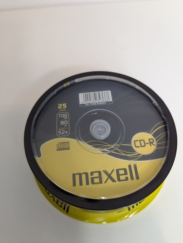 Maxell rohlinge 25 - cd-r, 80