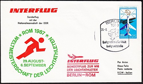 Interflug 1987 berlin - ✈interflug,