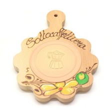Kaffeetablett aus buchenholz - aus,