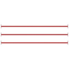 1/2/3x Turnstange 125cm Stahl