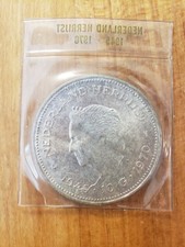 Netherlands 10 Gulden silver