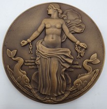 Medaille (Bronze) - Dampfer