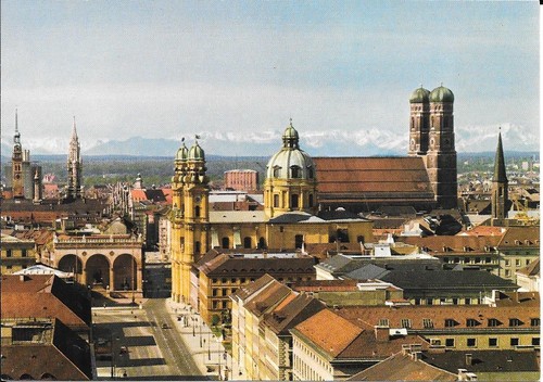 Alte münchen blick auf - -,