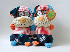 Die Spiegelburg Hund Sleepy Dog Patchwork Stofftier Plüschtier Kuscheltie (T208)