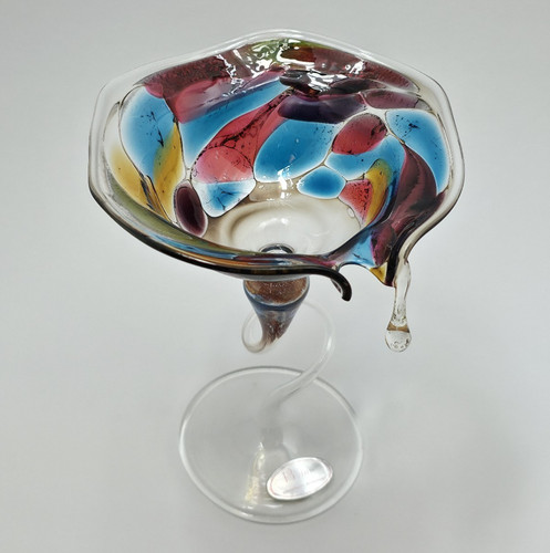 Lauscha glasschale - lauscha,