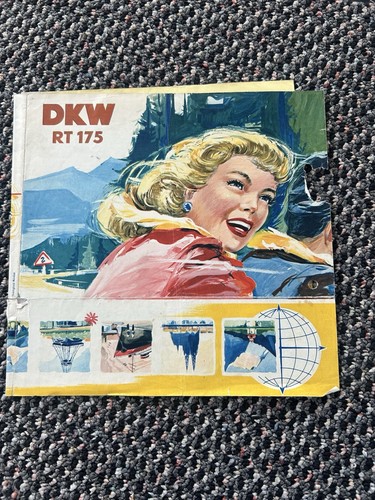 Dkw 175 prospekt 1954 - dkw,