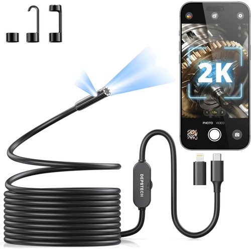 Endoskopkamera smartphone - endoskopkamera, 2k