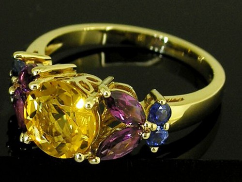 R233 genuine 18k gold - 9k, or